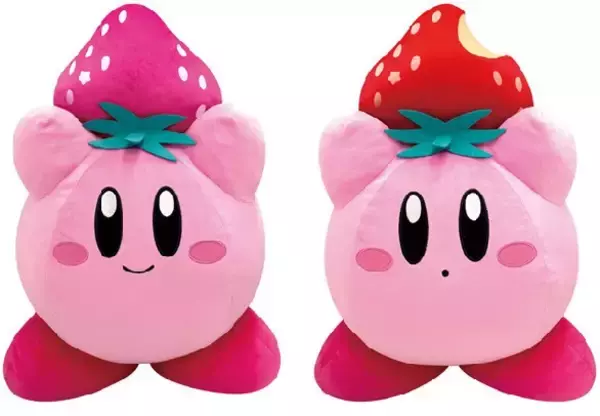 「いちご」モチーフの「星のカービィ」プライズ　「namco」に登場