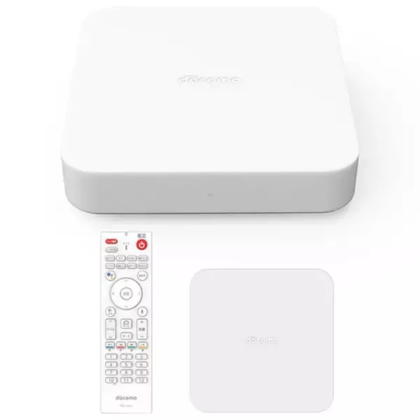 「ドコモテレビターミナル02」　「dTV」にBS4K放送も楽しめる