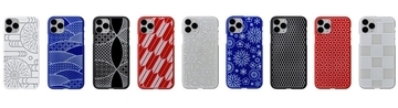 伝統工芸「江戸切子」デザインのケース　iPhone 11シリーズ向け