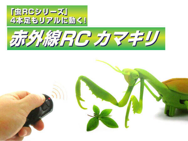 家の中にリアルガチなカマキリ 正体はラジコン おうちで遊べるおもちゃ 7 年6月22日 エキサイトニュース