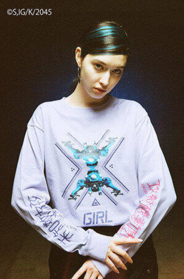 X Girl とアニメ 攻殻機動隊 Sac 45 のコラボアイテム 年9月3日 エキサイトニュース