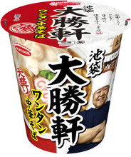 「池袋大勝軒」創業時からの定番メニュー「中華そば」　大盛りでカップめんに