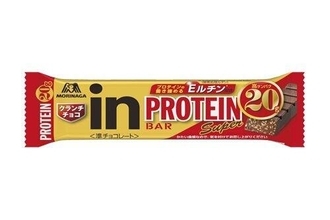 シリーズで最大量のタンパク質がとれる　「inバープロテインSuper クランチチョコ」