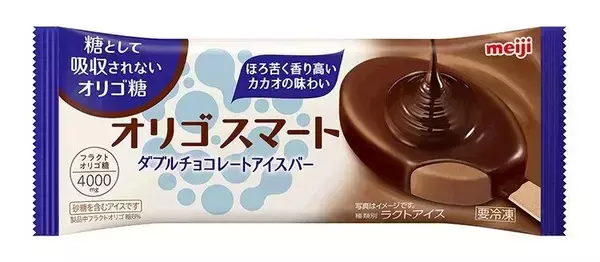 ビターチョコアイスをチョコで包む　明治「ダブルチョコレートアイスバー」