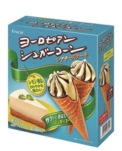 春夏らしい爽やかさ　「ヨーロピアンシュガーコーン レアチーズケーキ」