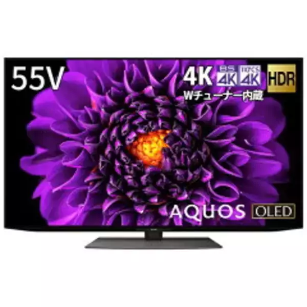 「シャープ4K有機ELテレビ「AQUOS 4K」　新画像処理エンジン搭載」の画像
