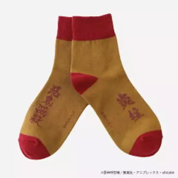 「「鬼滅の刃　柱ソックス」　煉獄杏寿郎、胡蝶しのぶ、冨岡義勇らイメージ全9柄」の画像