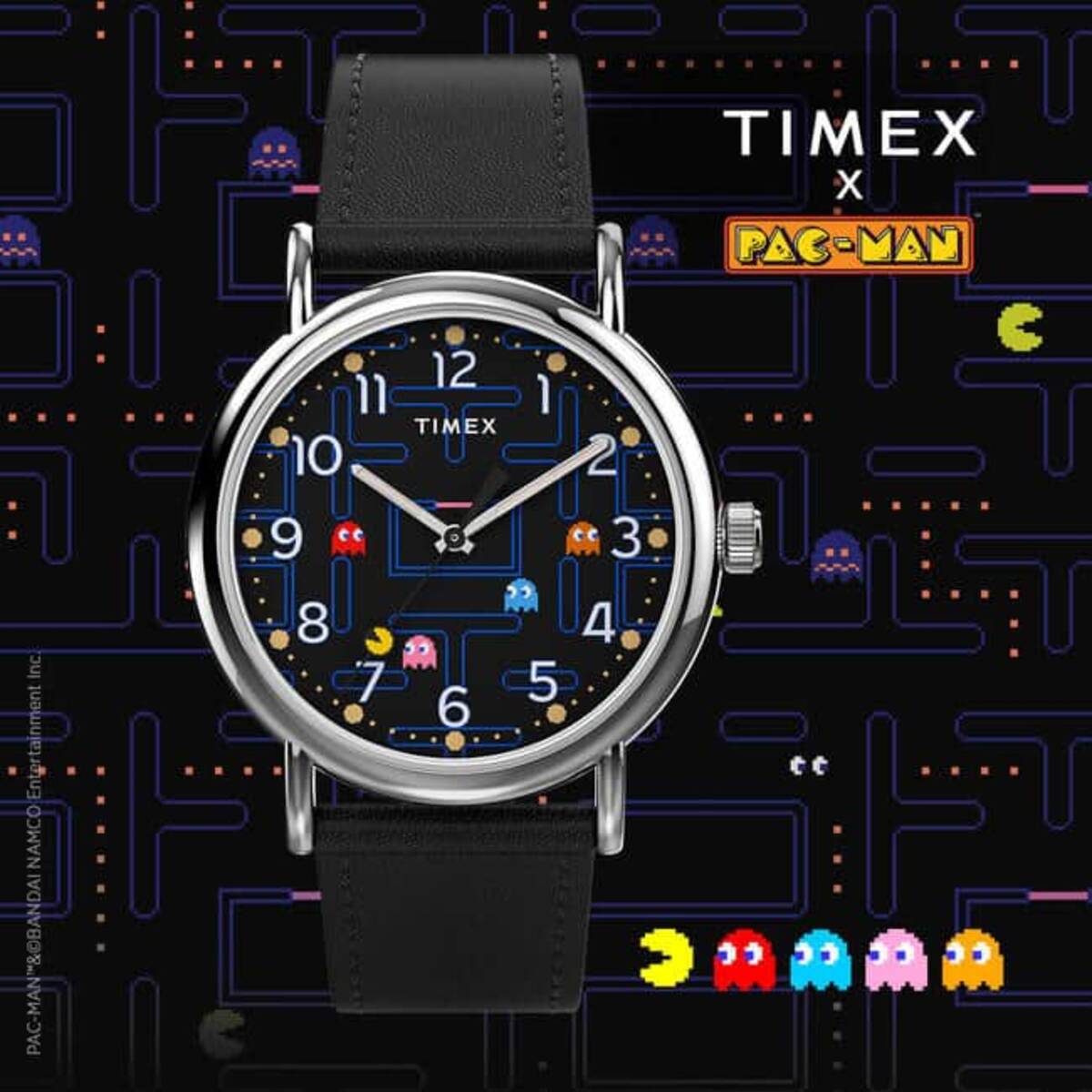 Weekender Pac Man Watch Timex と パックマン コラボ第2弾 2021年8月19日 エキサイトニュース
