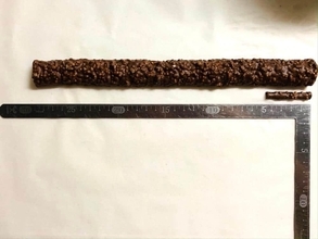 「小枝チョコ」50倍になった食べごたえ　もはや「大枝」貫禄のサイズ感