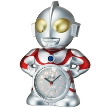 「ウルトラマン」55周年記念の特別仕様　フィギュア型目ざまし時計