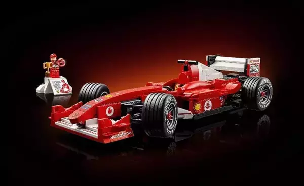 F1を席巻した「Ferrari F2004」が組み立てられる　大人向けレゴセット