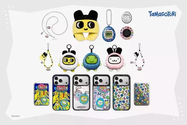 「たまごっち」コラボのスマホケースやアクセサリー　スーツケースは2色