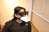 「いざメタバースへ！メガネ型VR機器「MeganeX」体験　目も口も...気分は未来人」の画像1