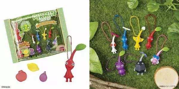 「ピクミン」のマスコットが付属　「ピクミン マスコット＆フルーツグミ」