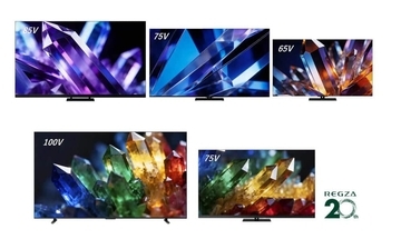 4Kテレビ「レグザ」液晶、有機EL計5機種　AI技術がさらに進化