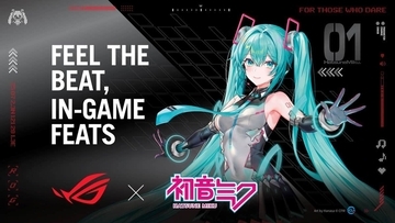 ASUS「ROG」と「初音ミク」コラボ再び　PCパーツ各種