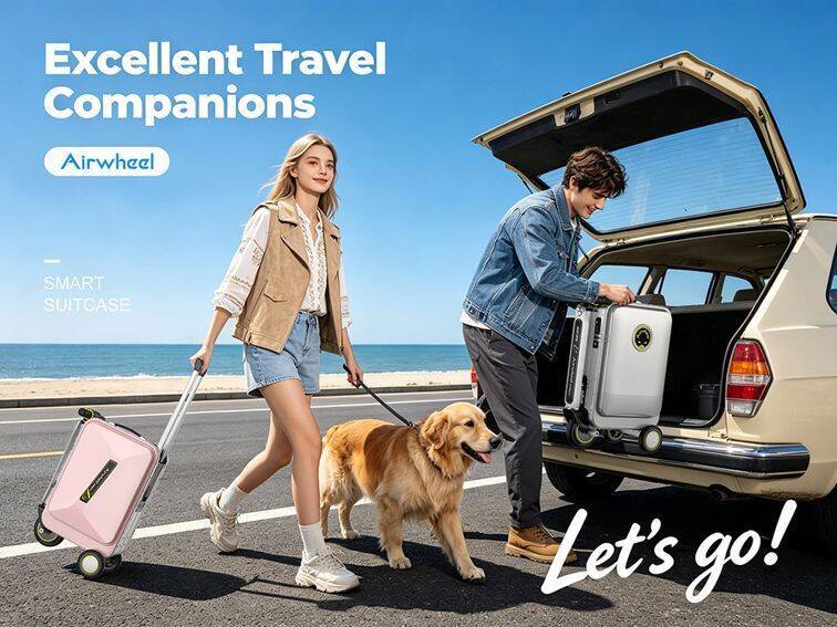 Airwheel Launches AI Cabin Suitcase, a Luxury Electric Rideable 20inch Carry on Hand Suitcase for Next-Generation Smart Travel Suitcase
