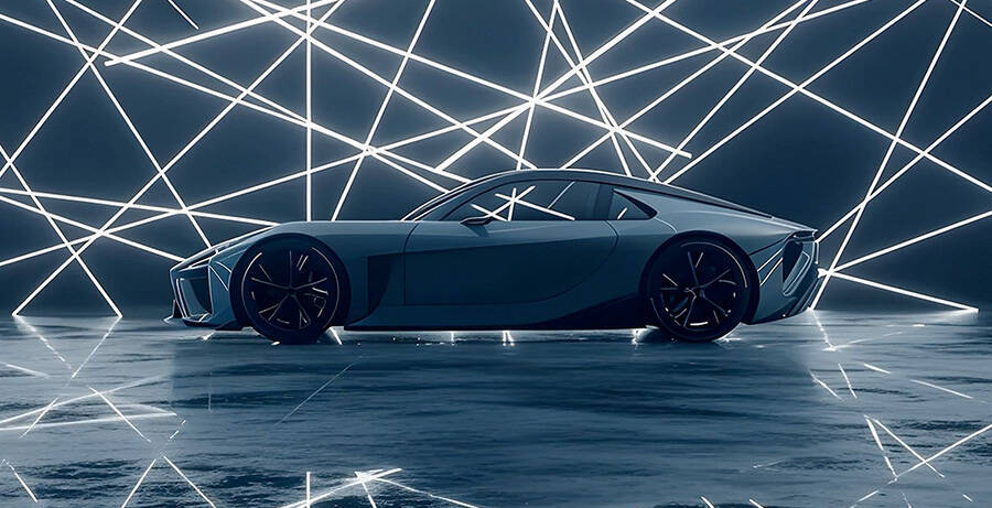 LEXUS、バッテリーEVスポーツカーのコンセプトモデル「Lexus LFA Concept」を世界初公開