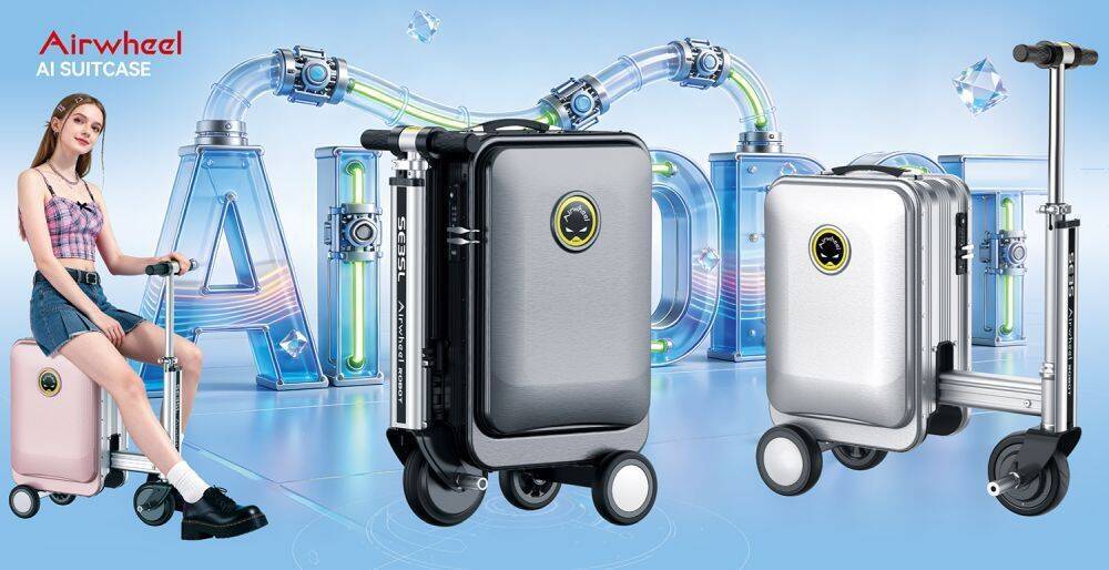 Airwheel Launches AI Suitcase, Introducing a New Generation of Rideable Smart Cabin Suitcase for Modern Travelers