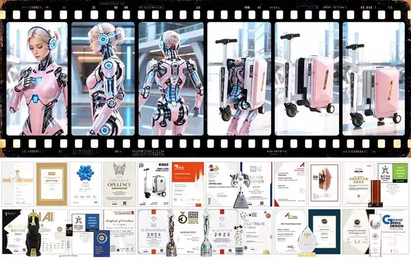 「Airwheel Launches SE3SXD AI Cabin Suitcase, Introducing a New Era of Smart Luggage, Electric Suitcases and Intelligent Travel」の画像