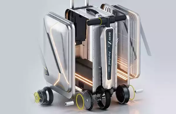 「Airwheel Launches SE3SXD AI Cabin Suitcase, Introducing a New Era of Smart Luggage, Electric Suitcases and Intelligent Travel」の画像