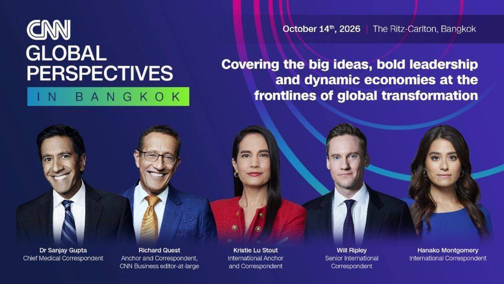 CNN、「Global Perspectives」イベントシリーズをバンコクで開催