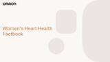 「OMRON Healthcare releases new Women's Heart Health Factbook」の画像1