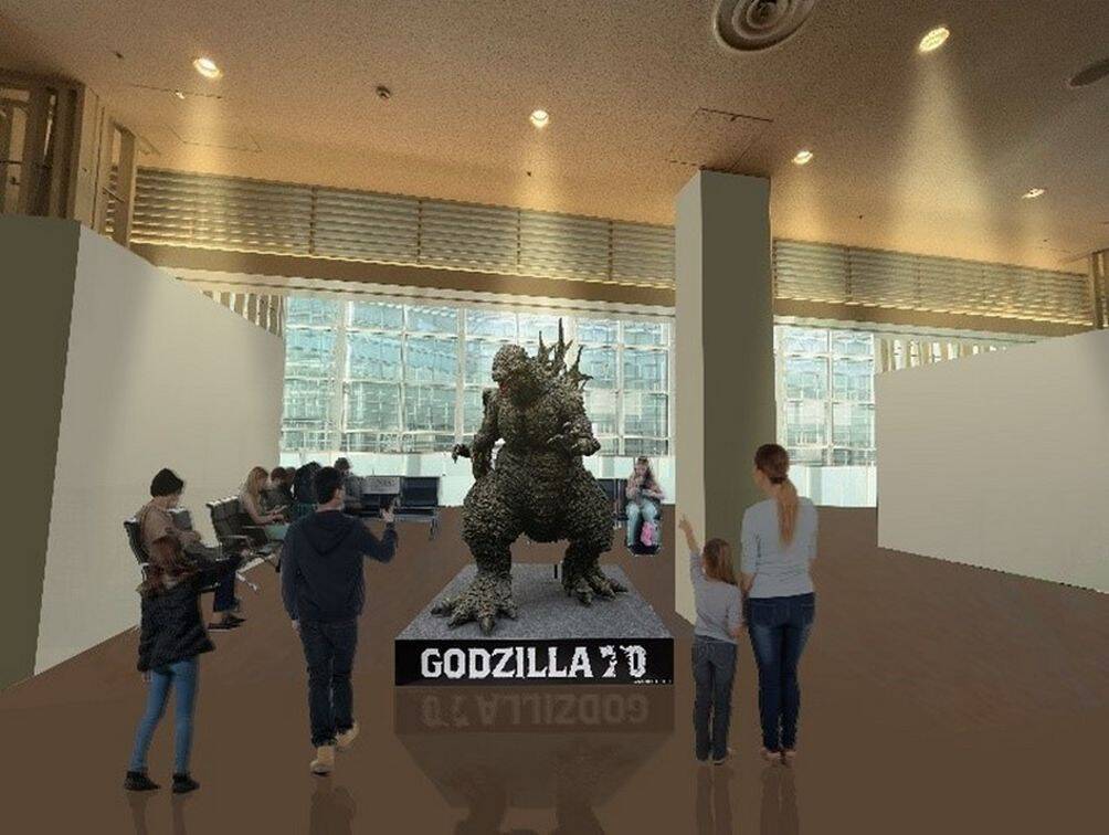 TOHO and Haneda Airport Team Up for Godzilla Global Project Launch
