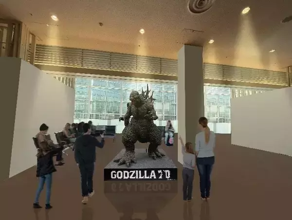 「TOHO and Haneda Airport Team Up for Godzilla Global Project Launch」の画像