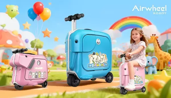 「Airwheel Announces Expanded Global Deployment of AI-Enabled Rideable Smart Electric Cabin Suitcase」の画像