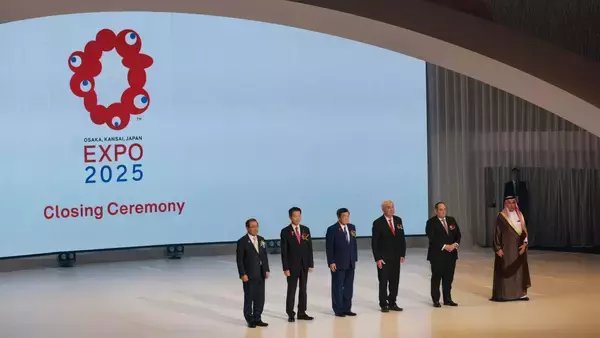 「2030リヤド万博、BIE旗を正式に受領　次回万博開催に向け、本格始動へ」の画像