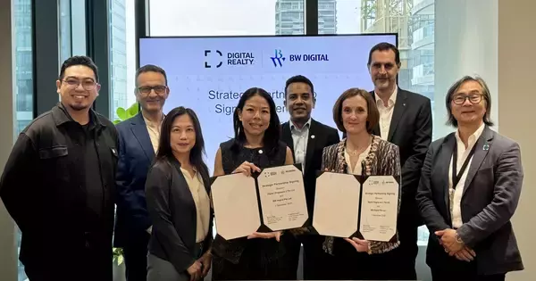 「Digital Realty and BW Digital Partner to Support Expansion of Cross-Border Connectivity Between Singapore and Batam」の画像