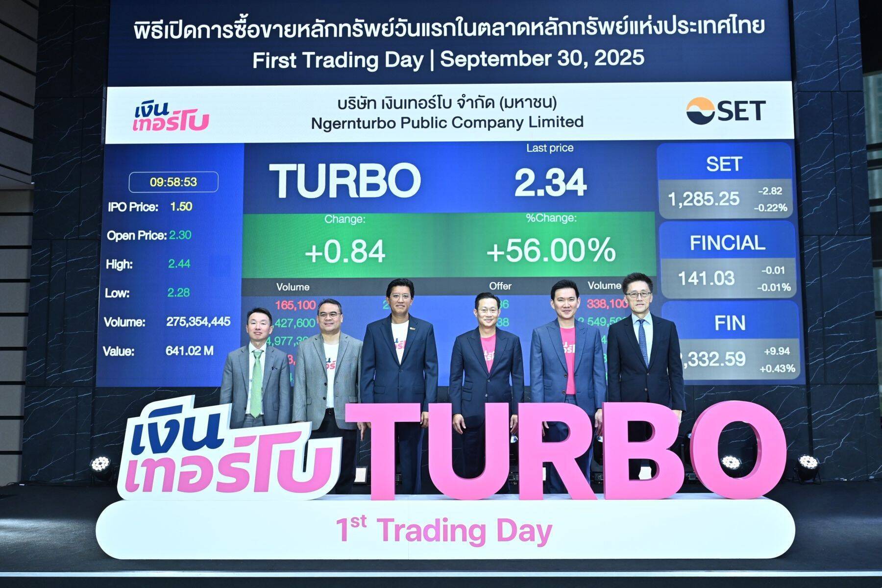 TURBO set to accelerate growth following its first SET trading day
