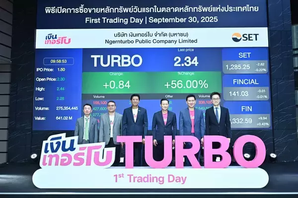 「TURBO set to accelerate growth following its first SET trading day」の画像