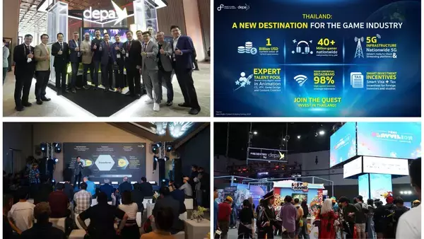 「depa Announces Record-Breaking Success of gamescom asia x Thailand Game Show 2025, Generating Over THB 1.2 Billion in Economic Value」の画像