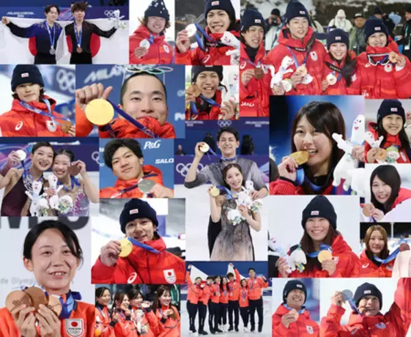 熱戦１７日間、閉会式で幕＝メダルは過去最多２４個〔ミラノ・コルティナ五輪〕