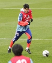 イングランド戦へ調整開始＝サッカー日本代表