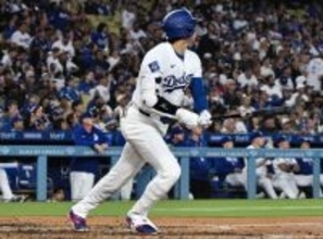 ドジャースの大谷、打撃復調の気配＝連敗ストップは投手で挑む―米大リーグ