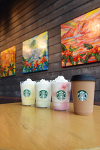 県内限定タンブラーとフラペチーノ