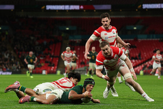 日本、南アフリカに大敗＝９トライ許す―ラグビー