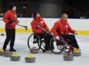 小川、中島組が練習公開