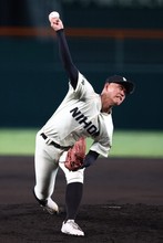 長崎日大の古賀、巧みな好投手＝高校野球・立正大淞南―長崎日大