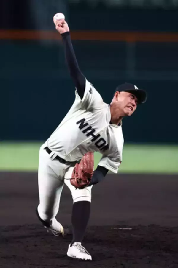 長崎日大の古賀、巧みな好投手＝高校野球・立正大淞南―長崎日大