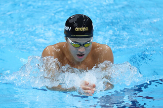 １７歳小島、最後に屈す＝アジア大会・競泳