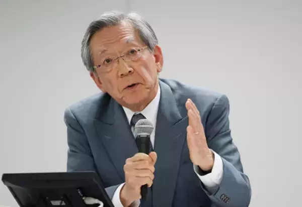 横尾東電次期会長が記者会見