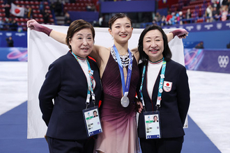 笑顔の坂本ら　五輪