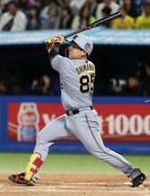 嶋村の２ラン　プロ野球