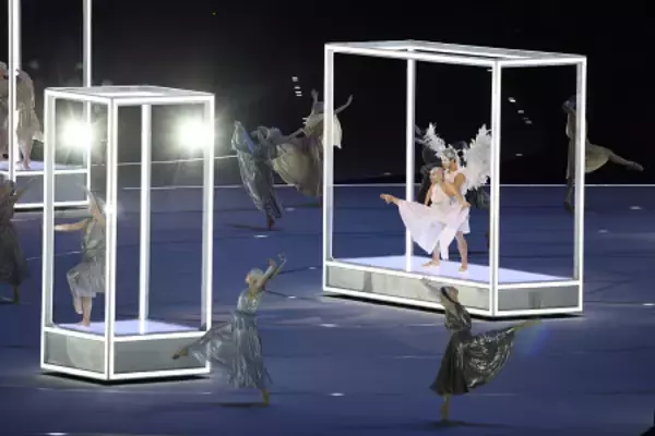 開会式のアトラクション