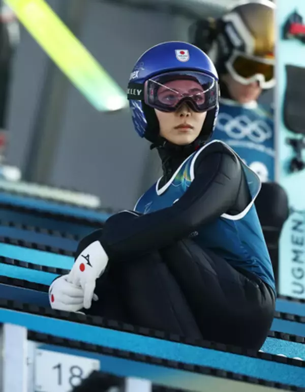 高梨、表情晴れやかに＝銅の余韻残る会場で調整―ジャンプ女子〔ミラノ・コルティナ五輪〕