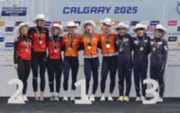 日本女子、団体追い抜き３位